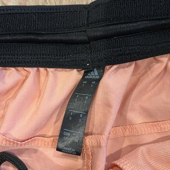 Adidas shorts, size Small.  Beautiful peach color, NWOT - Picture 4 of 6